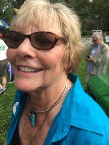 Ruth Wall, a community activist who fought the state over the road. The DOT commissioner said it was the toughest battle he had been in. (Bob Ingle photo)